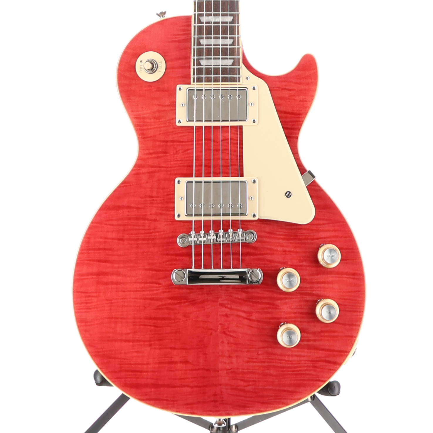 Epiphone Les Paul Standard '60s Figured Top - Fuchsia, Stage Ready
