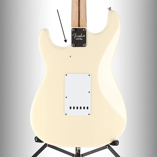 Eric Clapton Stratocaster, Maple Fingerboard, Olympic White (RC3) (01889)