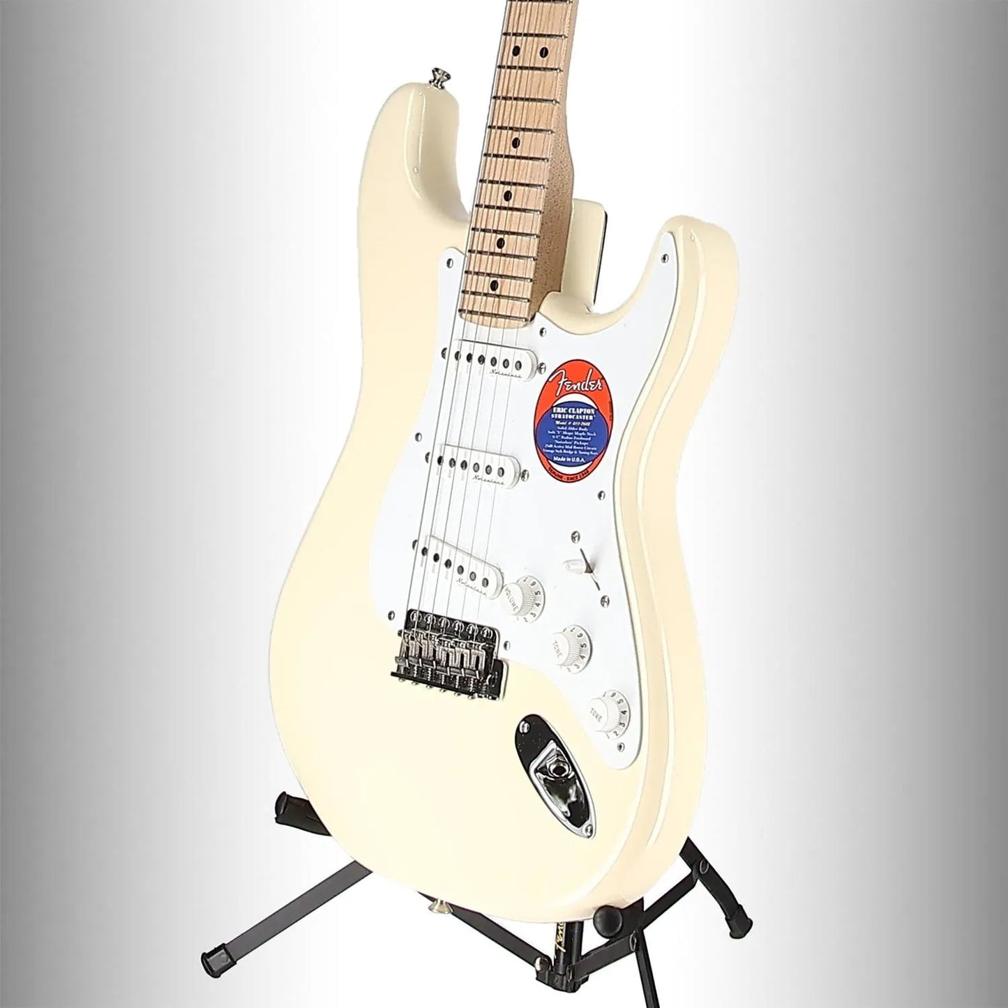 Eric Clapton Stratocaster, Maple Fingerboard, Olympic White (RC3) (01889)