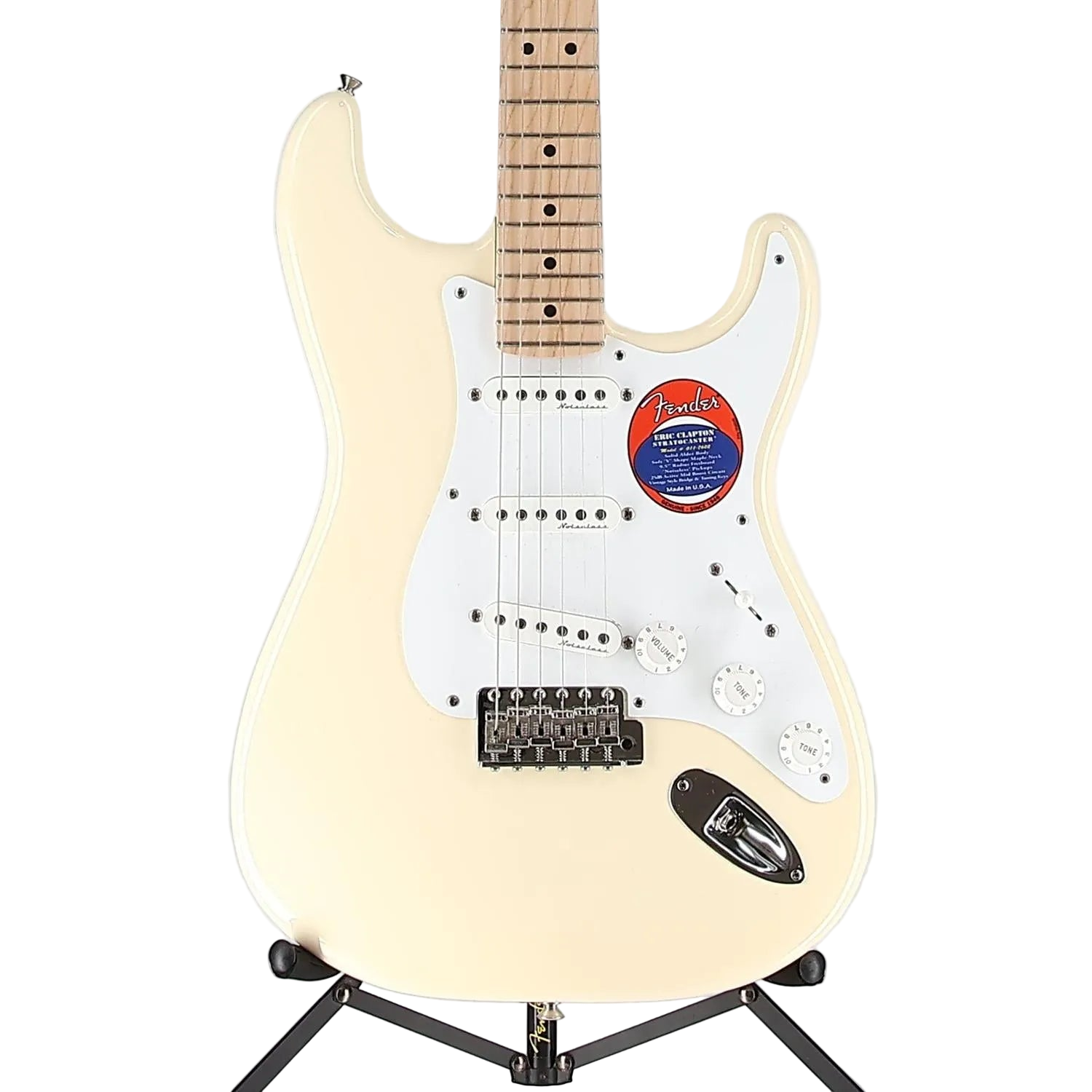 Eric Clapton Stratocaster, Maple Fingerboard, Olympic White (RC3) (01889)