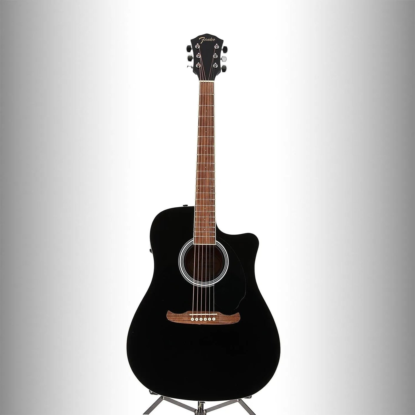 FA-125CE Dreadnought, Walnut Fingerboard, Black (OA12) (09387)