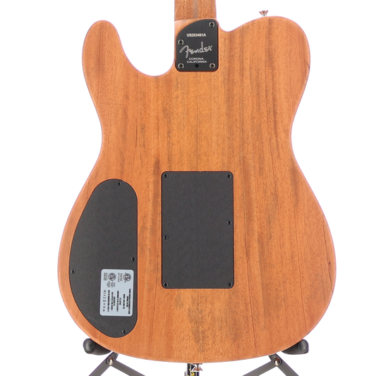 Fender American Acoustasonic Telecaster All-Mahogany, Ebony Fingerboard, Natural (C4) (3481A)