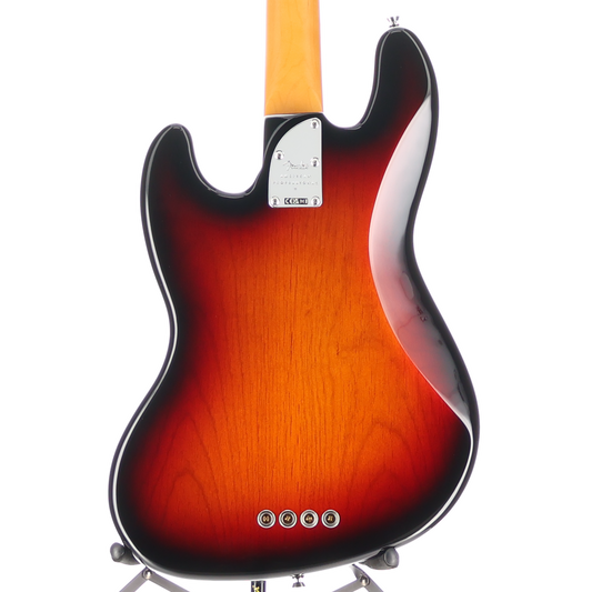 Fender American Professional II Jazz Bass, Maple Fingerboard, 3-Color Sunburst, Plays Great (H10) (86424)
