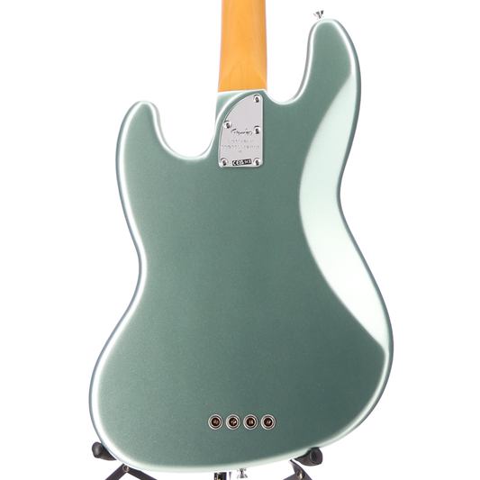 Fender American Professional II Jazz Bass, Maple Fingerboard, Mystic Surf Green (BB2) (08383)