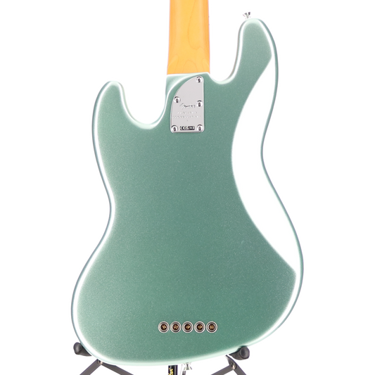 Fender American Professional II Jazz Bass V, Maple Fingerboard, Mystic Surf Green (X7) (91778)