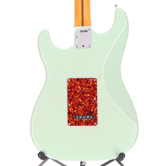 Fender American Professional II Stratocaster Thinline, Rosewood Fingerboard, Transparent Surf Green (L4) (11663)