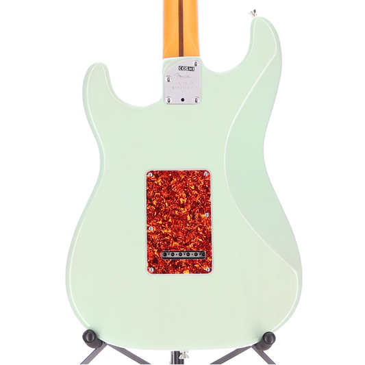 Fender American Professional II Stratocaster Thinline, Rosewood Fingerboard, Transparent Surf Green (L5) (14380)