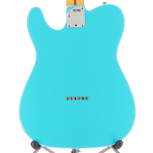 Fender American Professional II Telecaster, Maple Fingerboard, Miami Blue (J4) (68966)