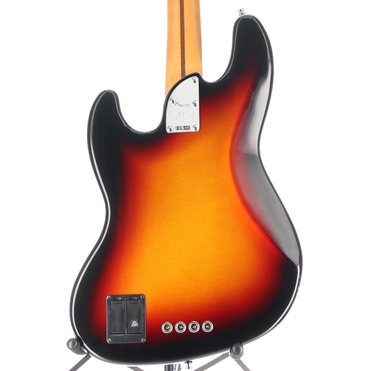 Fender American Ultra II Jazz Bass, Ebony Fingerboard, Ultraburst (H4) (06417)