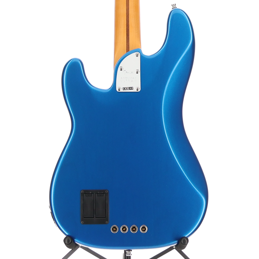 Fender American Ultra II Precision Bass, Ebony Fingerboard, Noble Blue (H12) (16685)