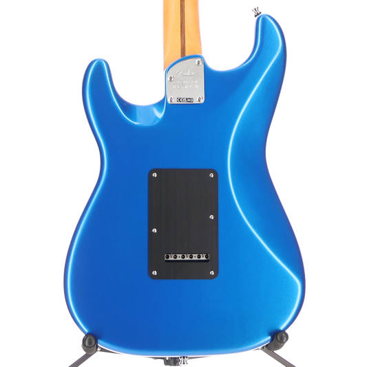 Fender American Ultra II Stratocaster, Ebony Fingerboard, Noble Blue (M6) (20637)