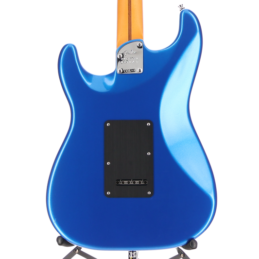 Fender American Ultra II Stratocaster® HSS, Ebony Fingerboard, Noble Blue (RC2) (23831)