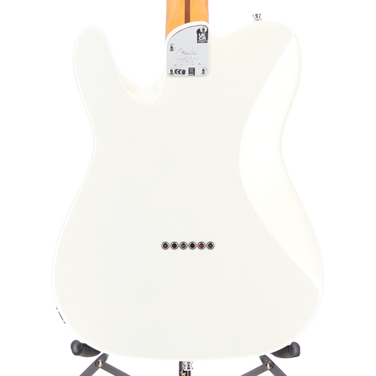 Fender American Ultra Telecaster, Rosewood Fingerboard, Arctic Pearl (X6) (91376)