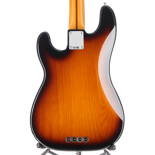 Fender American Vintage II 1954 Precision Bass, Maple Fingerboard, 2-Color Sunburst (J8) (V1594)