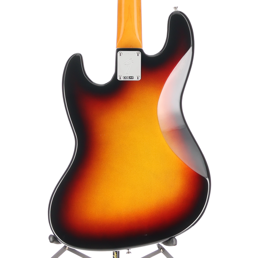 Fender American Vintage II 1966 Jazz Bass, Rosewood Fingerboard, 3-Color Sunburst (J12) (59495)