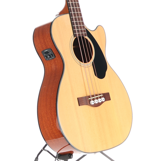 Fender CB-60SCE Bass, Laurel Fingerboard, Natural (R5) (05868)