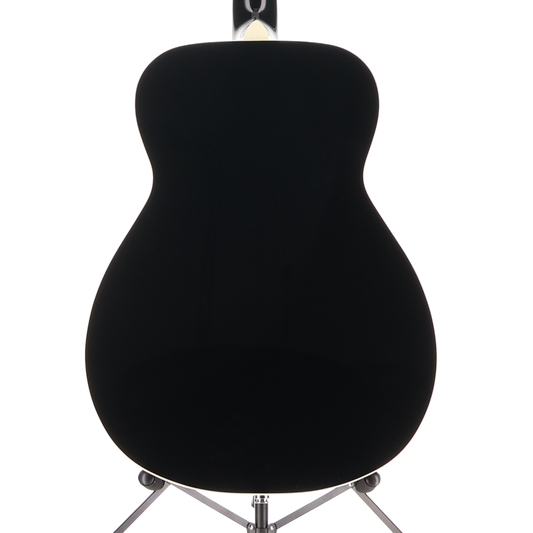 Fender California Vintage Malibu Acoustic Electric Guitar WC Gold Pickguard, Matching Headstock -Black (P) (03808)