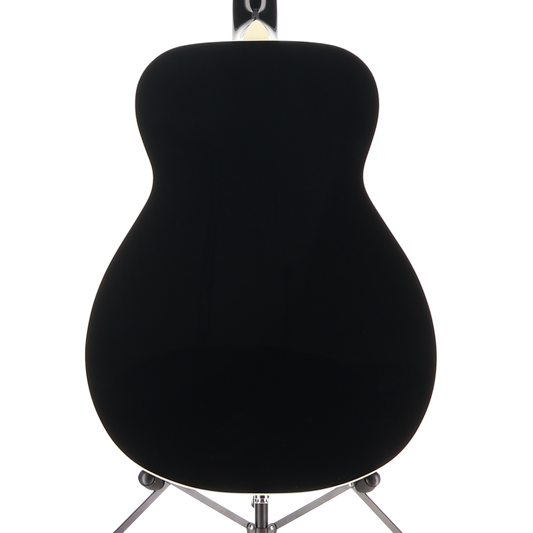 Fender California Vintage Malibu Acoustic Electric Guitar WC Gold Pickguard, Matching Headstock -Black (P) (03808)