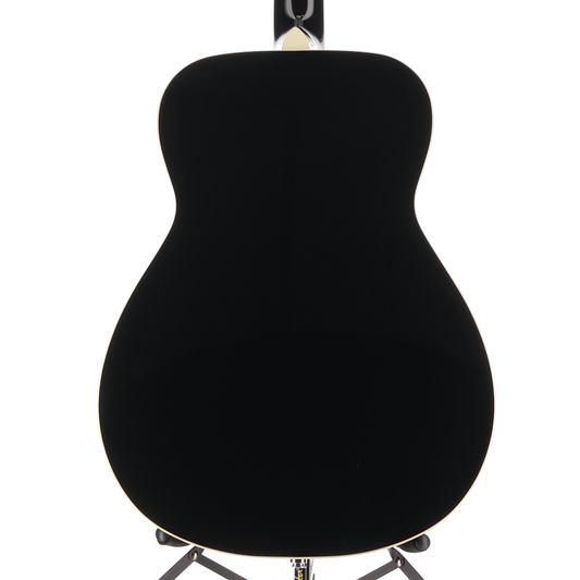Fender California Vintage Malibu with Case, Gold Pickguard, Black, Fully Tested (F7) (05420)