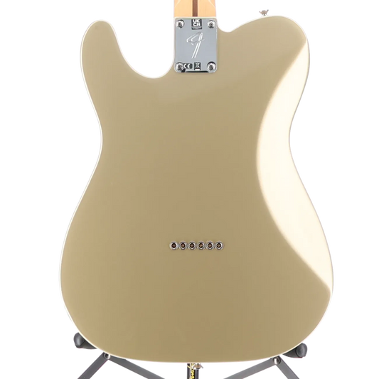 Fender Chris Shiflett Telecaster Deluxe, Shoreline Gold, Professional Setup (F9) (36046)