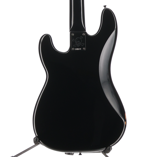 Fender Duff McKagan Deluxe Precision Bass, Rosewood Fingerboard, Black (P1) (00304)