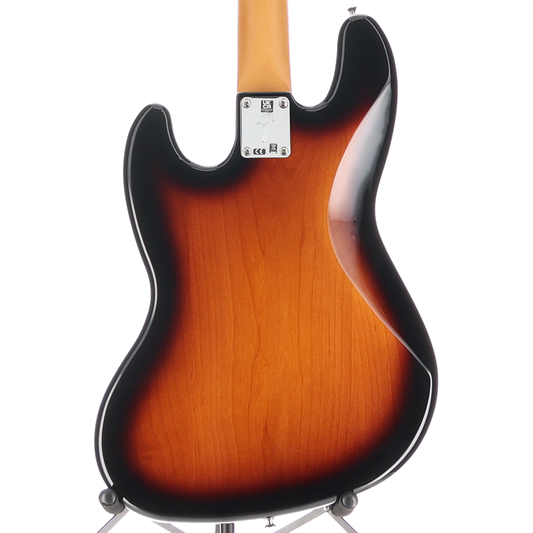 Fender Gold Foil Jazz Bass, Ebony Fingerboard, 2-Color Sunburst, Pro Setup (K6) (01693)