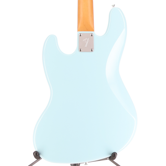 Fender Gold Foil Jazz Bass, Ebony Fingerboard, Sonic Blue (I10) (99370)