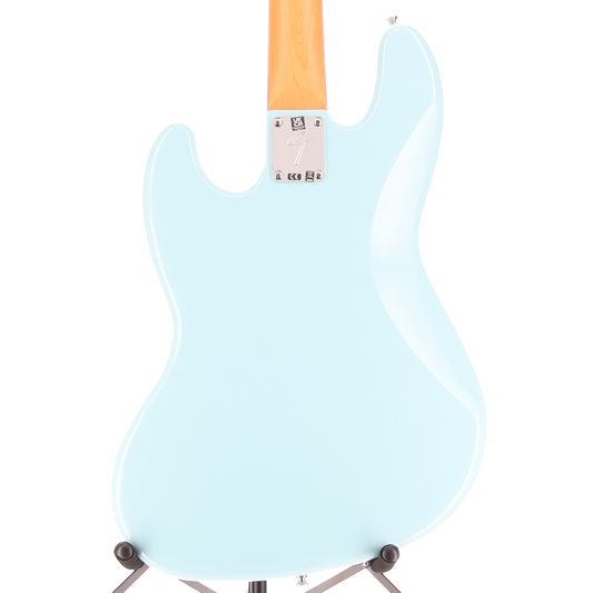 Fender Gold Foil Jazz Bass, Ebony Fingerboard, Sonic Blue, Stage Ready (I12) (85923)