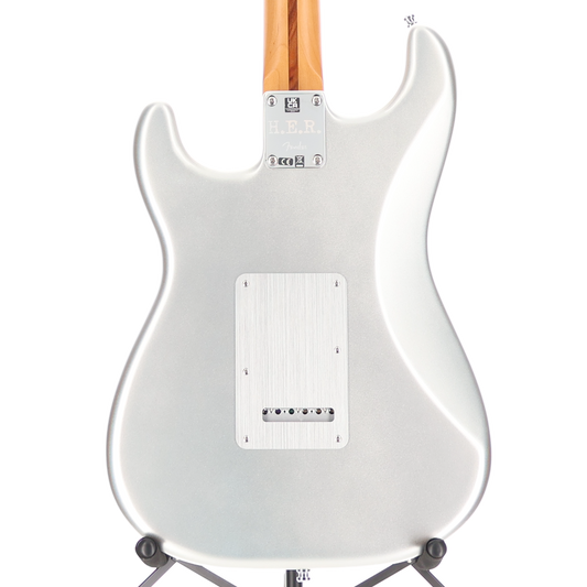 Fender H.E.R. Stratocaster, Chrome Glow, Maple Fingerboard, Professional Setup (G7) (94931)