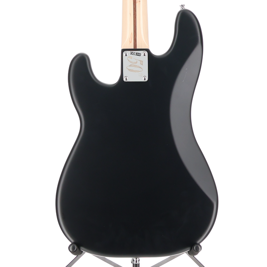 Fender Limited Edition 50th Anniversary Steve Harris Precision Bass, Satin Black, Pro Setup (P8) (60771)