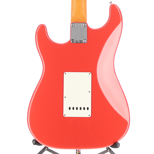 Fender Limited Edition American Vintage II 1961 Stratocaster, 3A Flame Maple Neck - Fiesta Red (RC4) (58036)