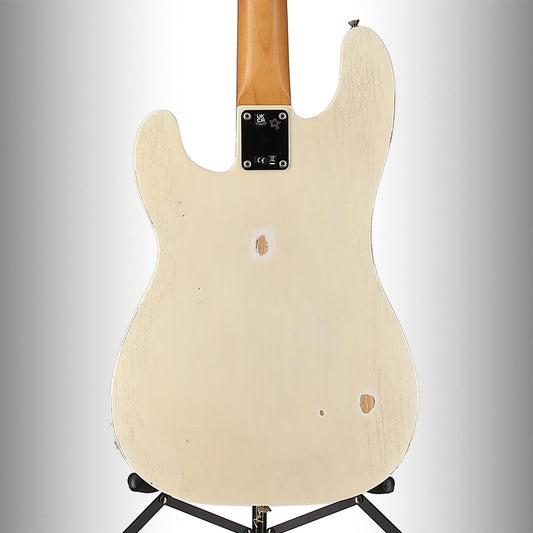 Fender Mike Dirnt Road Worn Precision Bass, Maple Fingerboard, White Blonde (RC4) (62950)