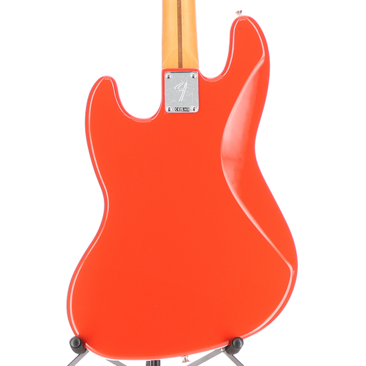 Fender Player II Jazz Bass, Maple Fingerboard, Coral Red (SR) (37020)