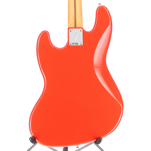 Fender Player II Jazz Bass, Maple Fingerboard, Coral Red (SR) (52339)