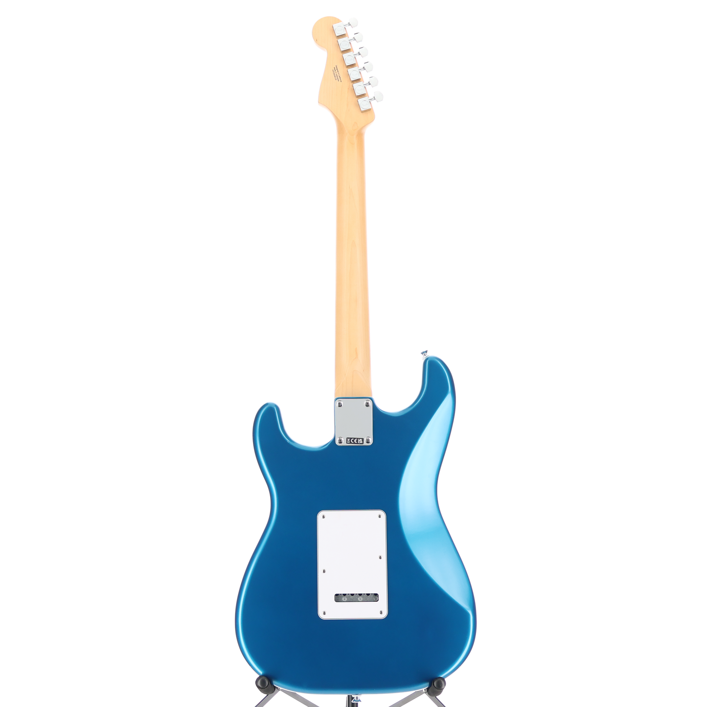 Fender Standard Stratocaster HSS, White Pickguard, Aqua Marine Metallic, Plays Great (N2) (08339)