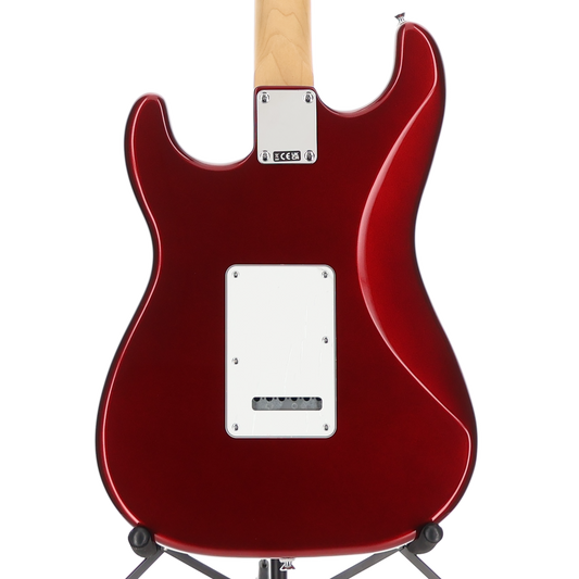 Fender Standard Stratocaster, Maple Fingerboard, White Pickguard, Candy Cola (U1) (00691)
