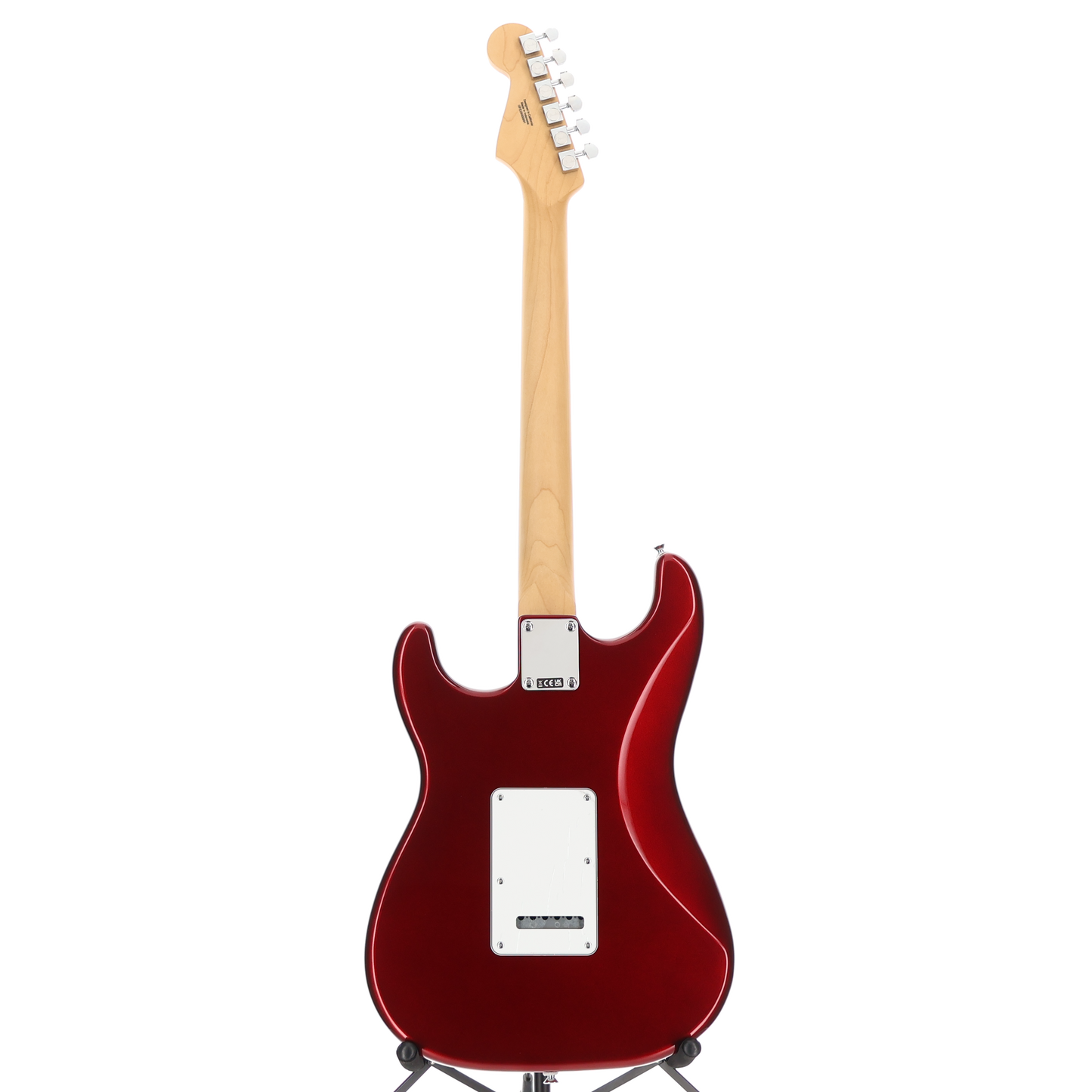 Fender Standard Stratocaster, Maple Fingerboard, White Pickguard, Candy Cola (U1) (00691)