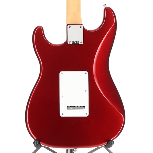 Fender Standard Stratocaster, Maple Fingerboard, White Pickguard, Candy Cola (W12) (00820)