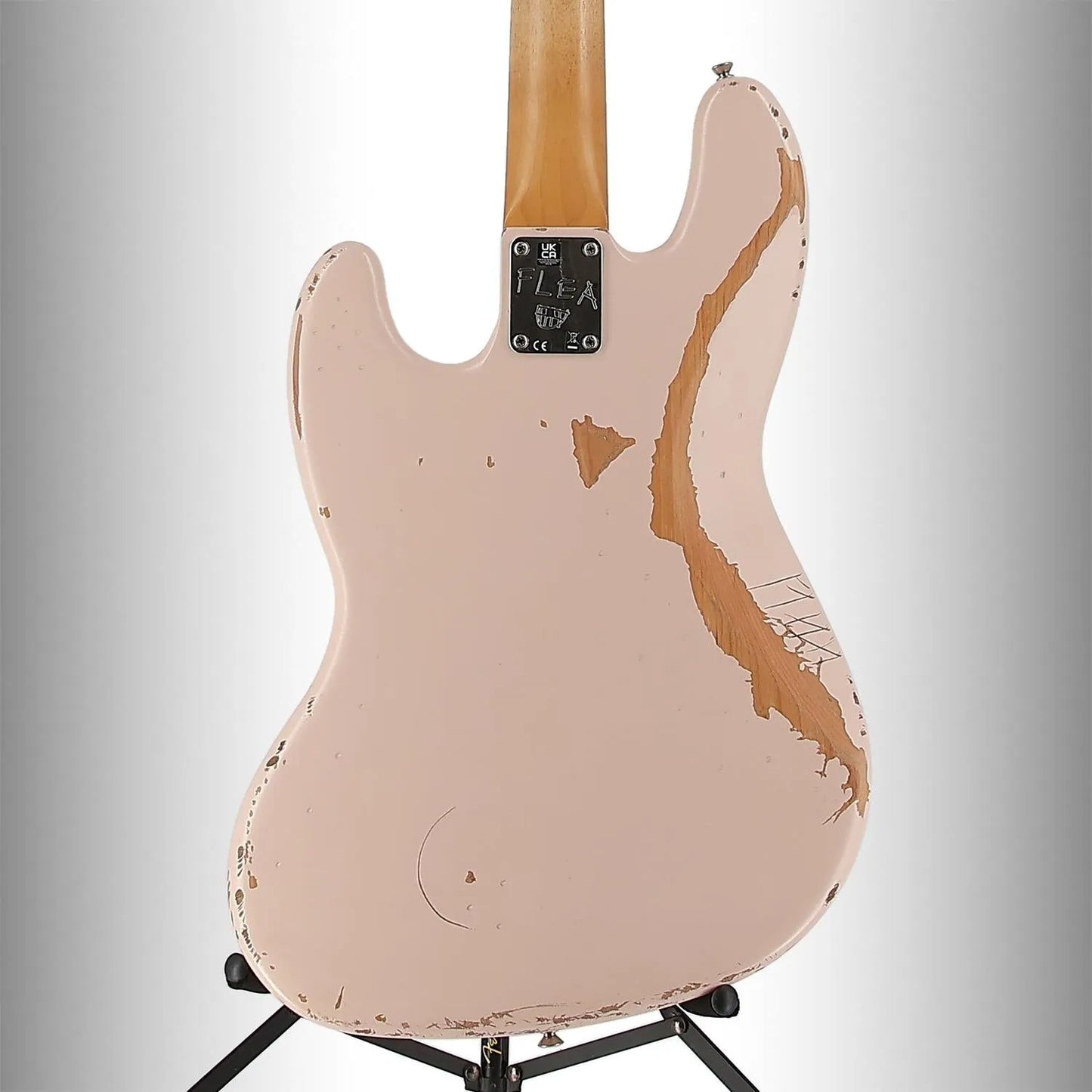 Flea Jazz Bass, Rosewood Fingerboard, Roadworn Shell Pink (B5) (21500)