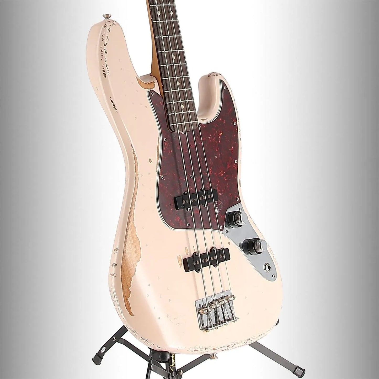 Flea Jazz Bass, Rosewood Fingerboard, Roadworn Shell Pink (B5) (21500)