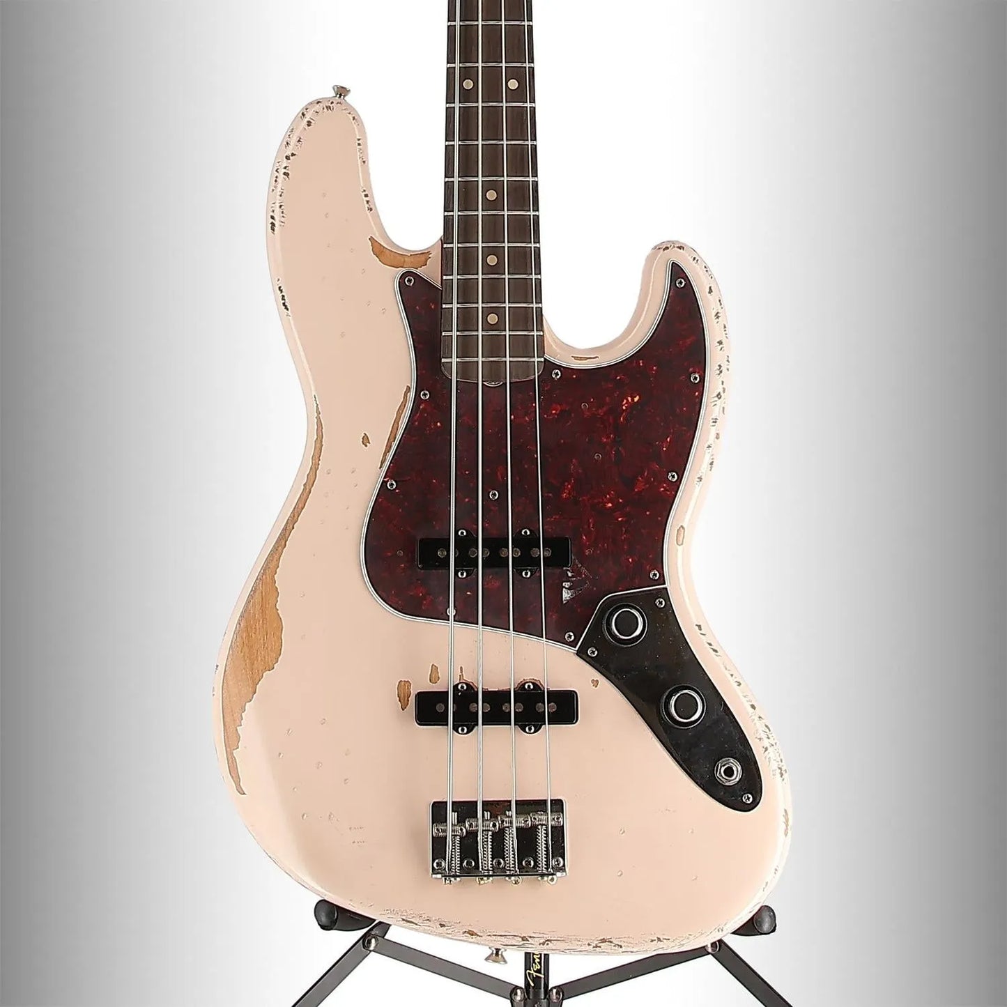 Flea Jazz Bass, Rosewood Fingerboard, Roadworn Shell Pink (B5) (21500)
