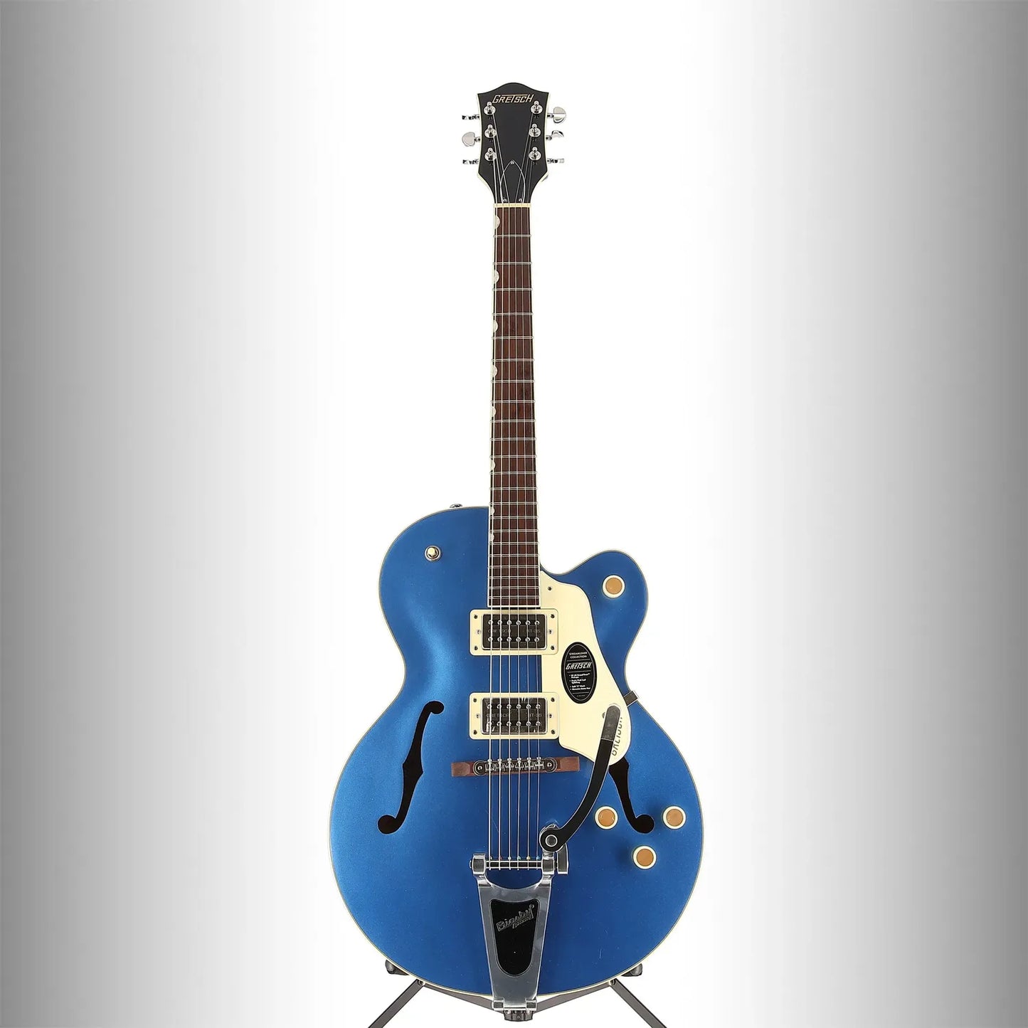 G2420T Streamliner Hollow Body with Bigsby, Laurel Fingerboard, Broad'Tron BT-3S Pickups, Fairlane Blue (A7) (06335)