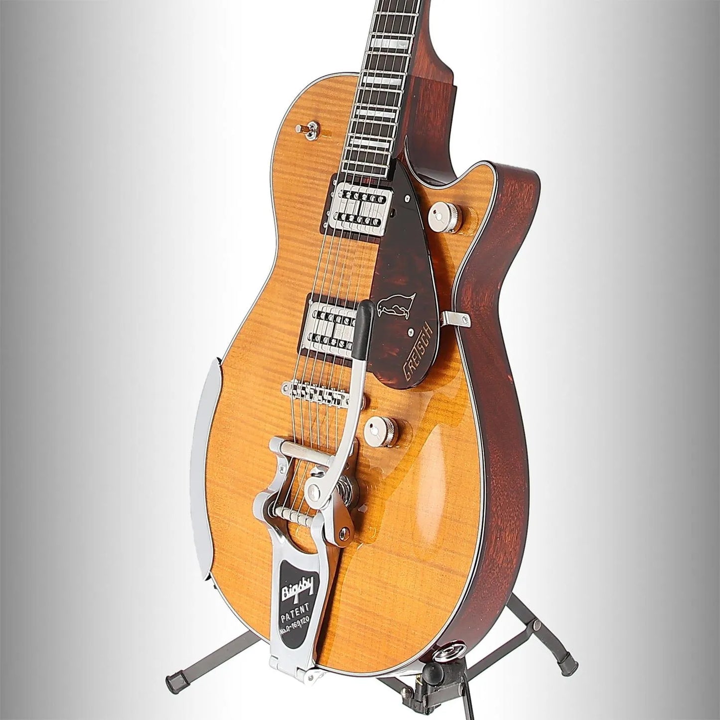 G6134TFM-NH Nigel Hendroff Signature Penguin, Ebony Fingerboard, Amber Flame (B2) (14431)