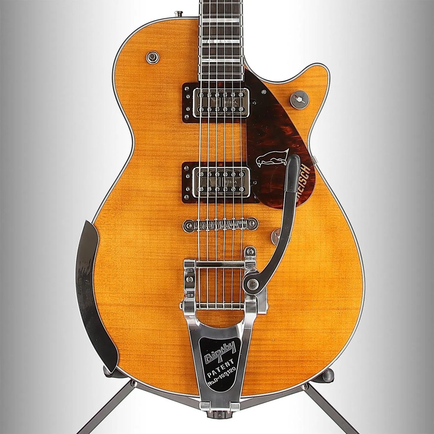 G6134TFM-NH Nigel Hendroff Signature Penguin, Ebony Fingerboard, Amber Flame (B2) (14431)
