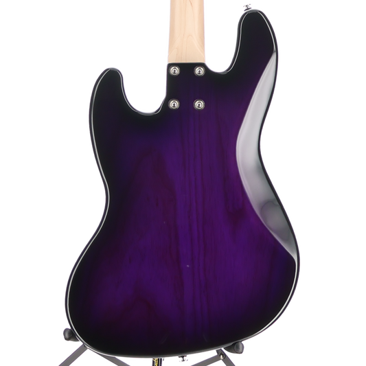 G&L Build To Order JB 4 String Bass Guitar Purpleburst (03173)