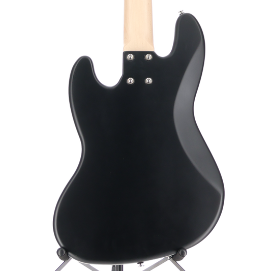 G&L Build to Order JB-5 String Bass Jet Black Satin "Frost" Top Coat (J3) (05058)