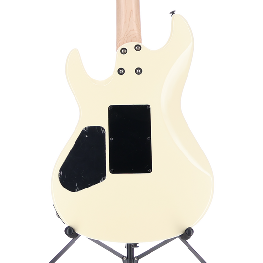 G&L Fullerton Deluxe Rampage 24 - Ivory, Maple Fingerboard, Black Floyd Rose (F13) (71602)