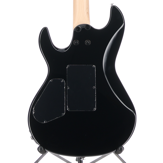G&L Fullerton Deluxe Rampage 24 - Jet Black, Maple Fingerboard, Chrome Floyd Rose - Gloss Black (F3) (06173)