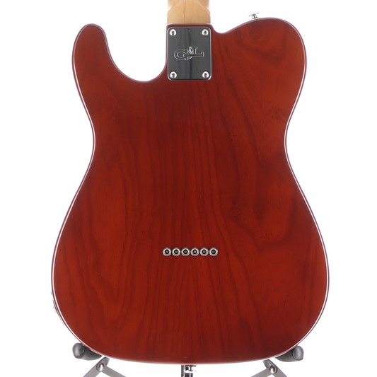 G&L Limited Edition ASAT Classic Bluesboy Thinline Electric Guitar Mocha (05136)