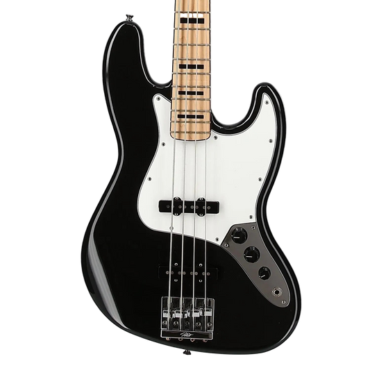 Geddy Lee Jazz Bass, Maple Fingerboard, Black (H12) (01648)